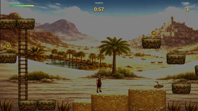 Real screenshot from Davi, o Ungido